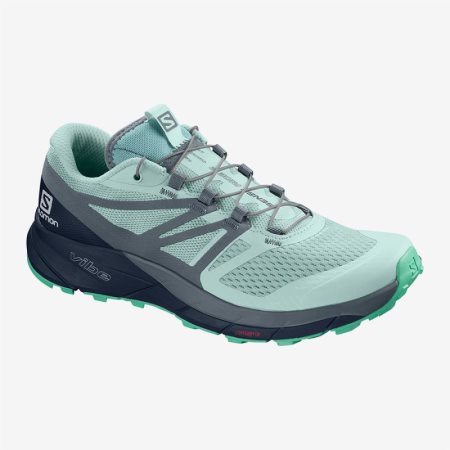 Salomon SENSE RIDE 2 W Womens Running Shoes Turquoise UK YKPB